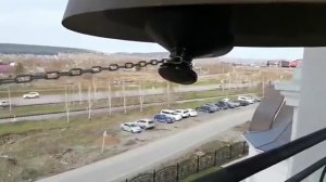 Людмила Ковалевская звонарь храма Архангела Михаила,колокольня храма Вознесения Христова г.Кемерово