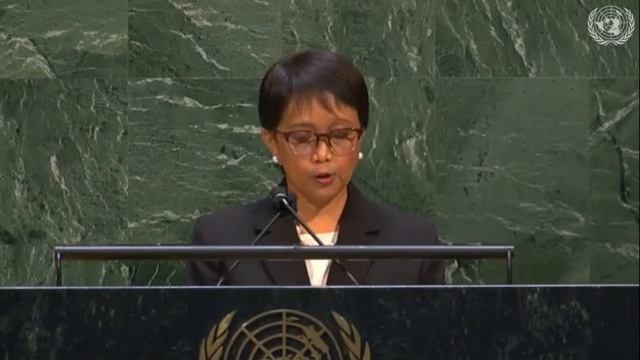 Video Pernyataan Menlu RI, Ibu Retno Marsudi, terkait Pembelaan Indonesia untuk Palestina смотреть онлайн