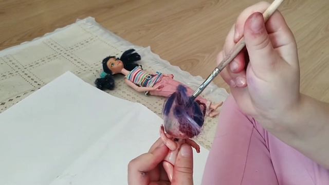 Маринетт. Даша делает куклу Маринетт!!!!!!21 смотреть онлайн
