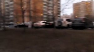 Москва 1588 улица Главмосстроя зима вечер