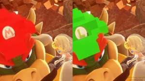 Super Mario Odyssey - LEGO Mario & LEGO Luigi Final Boss + Ending