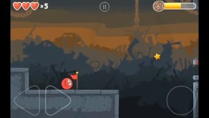 Прохождение Red ball 4 36-40 уровень. Красный шарик - мрачная фабрика.