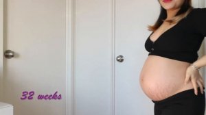 Pregnancy transformation (week by week)