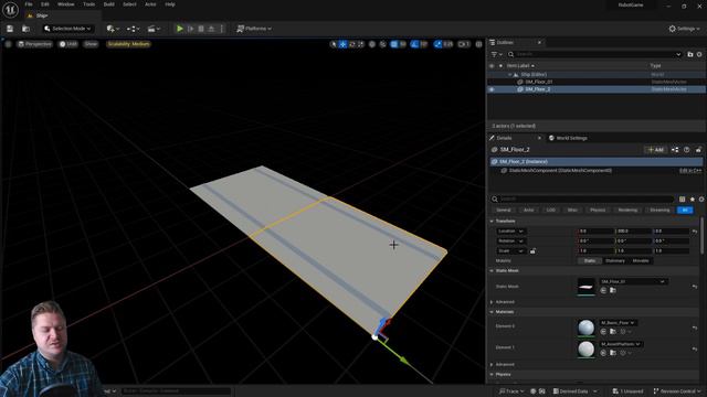 08. Add Assets to Level. GAME DEV ACADEMY Unreal Engine 5