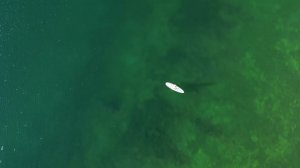 Полет над озером Инголь. Шарыповский район Красноярского края