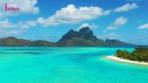 ПОЛЕТ НАД БОРА-БОРА - Расслабляющая Музыка в сочетании с красивыми видео о природе 3