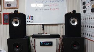 Акустика Audio System Italy AE650C+саб ASW10,обзор и прослушивание.  Звук 24bit.96kHz