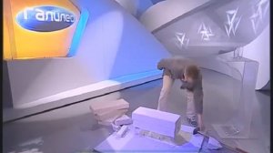 Галилео. Эксперимент. Бетонная плита на стаканах