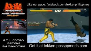 Tekken 7 Project Mod - S.T.L. Combo Remake - Marshall Law [PC & Android PPSSPP]