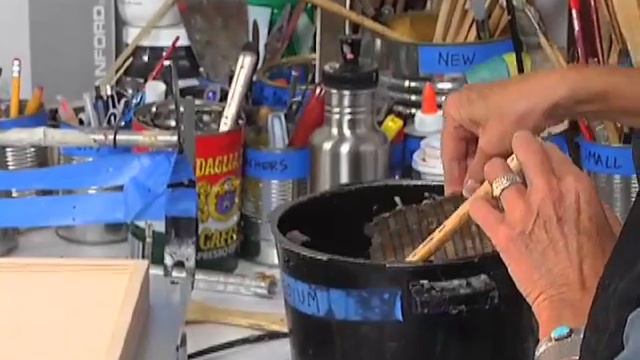 Encaustic With A Textile Sensibility • Daniella Woolf смотреть онлайн