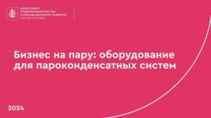 Бизнес на пару: оборудование для пароконденсатных систем. Интервью с Синодовым Е.Ю.