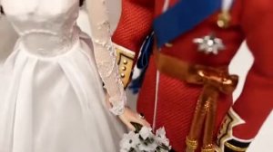 William and Catherine Royal Wedding Dolls-Behind the Scenes