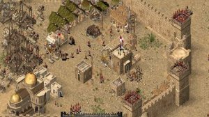 Stronghold Crusader HD Gefecht #02 - Ich und Philipp im Wald (Wolf und Schweine)