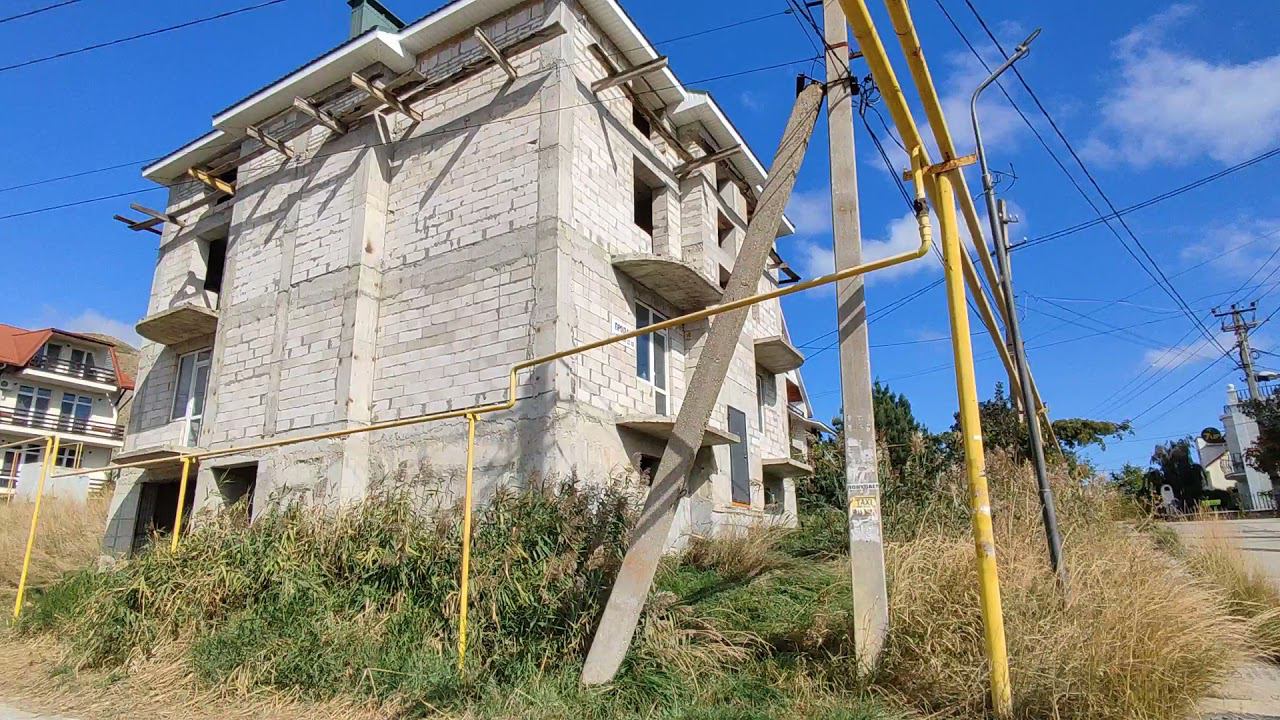 Продается дом в Коктебеле пер. Школьный. Фасад смотреть онлайн