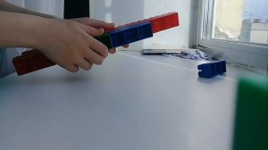 Автомат из конструктора.Очень легко.