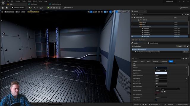 16. Auto Exposure and Build Lighting. GAME DEV ACADEMY Unreal Engine 5