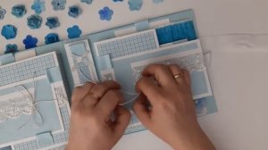 Фотоальбом (мини) ручной работы.Подарок на любой случай свадьбу, юбилей, день рождения.Хендмейд.