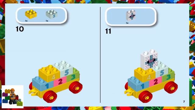 LEGO instructions - DUPLO - Disney - 10941 - Mickey - Minnie Birthday Train смотреть онлайн