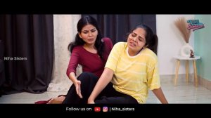 She is crazy but She is mine ||  Part-2 || Niha Sisters || Siblings series || Comedy