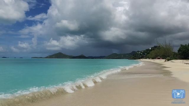 4K VIRTUAL VACATION Caribbean Dream - Antigua DJI OSMO X3 Nature Relaxation™ Music Video