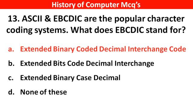 Top 100 Computer History and Generation of Computer MCQ | computer mcq questions and answers