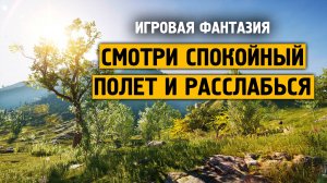 Смотри спокойный полет и расслабься \ Музыка от стресса и тревоге \ Отдохни от города \