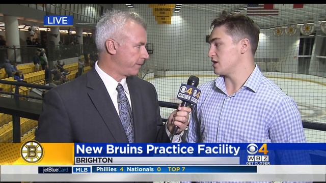 Frank Vatrano Excited About Bruins' New Practice Facility смотреть онлайн