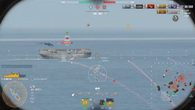 Acorazado de nivel IV: Moltke смотреть онлайн