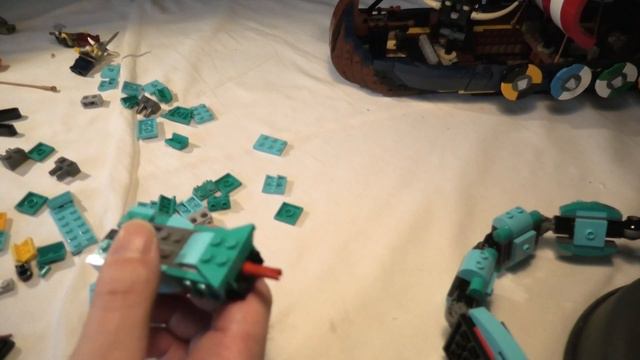Building Lego Creator Viking Ship And The Midgard Serpent SET 31132 PART 5 смотреть онлайн