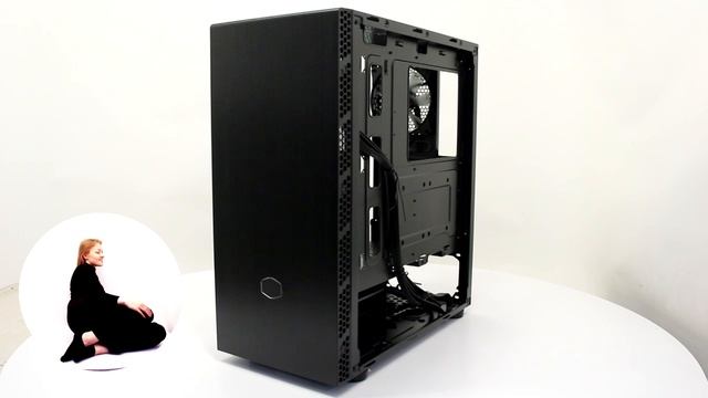 Интересное видео в Nix Москва про Cooler Master Masterbox MB600L V2 без БП с окном в НИКС