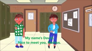 SPOTLIGHT 5. P 28 Excuse me, where is the science lesson? First day.