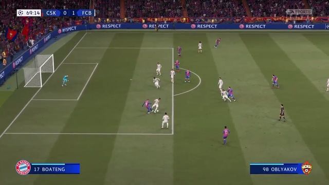 FIFA 21 ПФК ЦСКА Москва-Бавария Мюнхен Финал Лиги Чемпионов УЕФА PS4