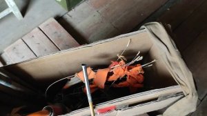 Гаражная распродажа. Снасти рыбака из СССР