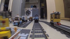 LEGO Train 10219 with GoPro HERO3