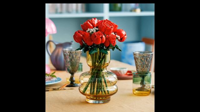 LEGO 10328 BOUQUET OF ROSES смотреть онлайн