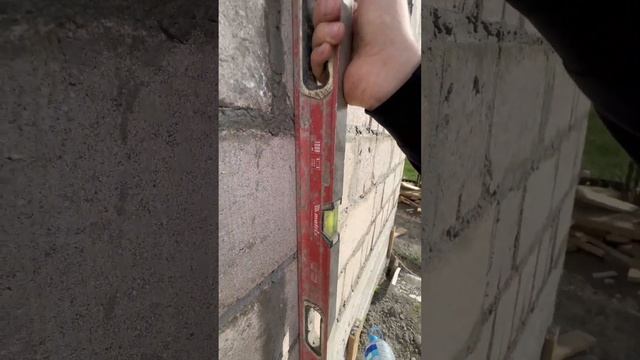 Строим дом в селении Хури, Лакского района, Дагестан. Дом 10х10 из пеплоблока. +7(928)217-00-05