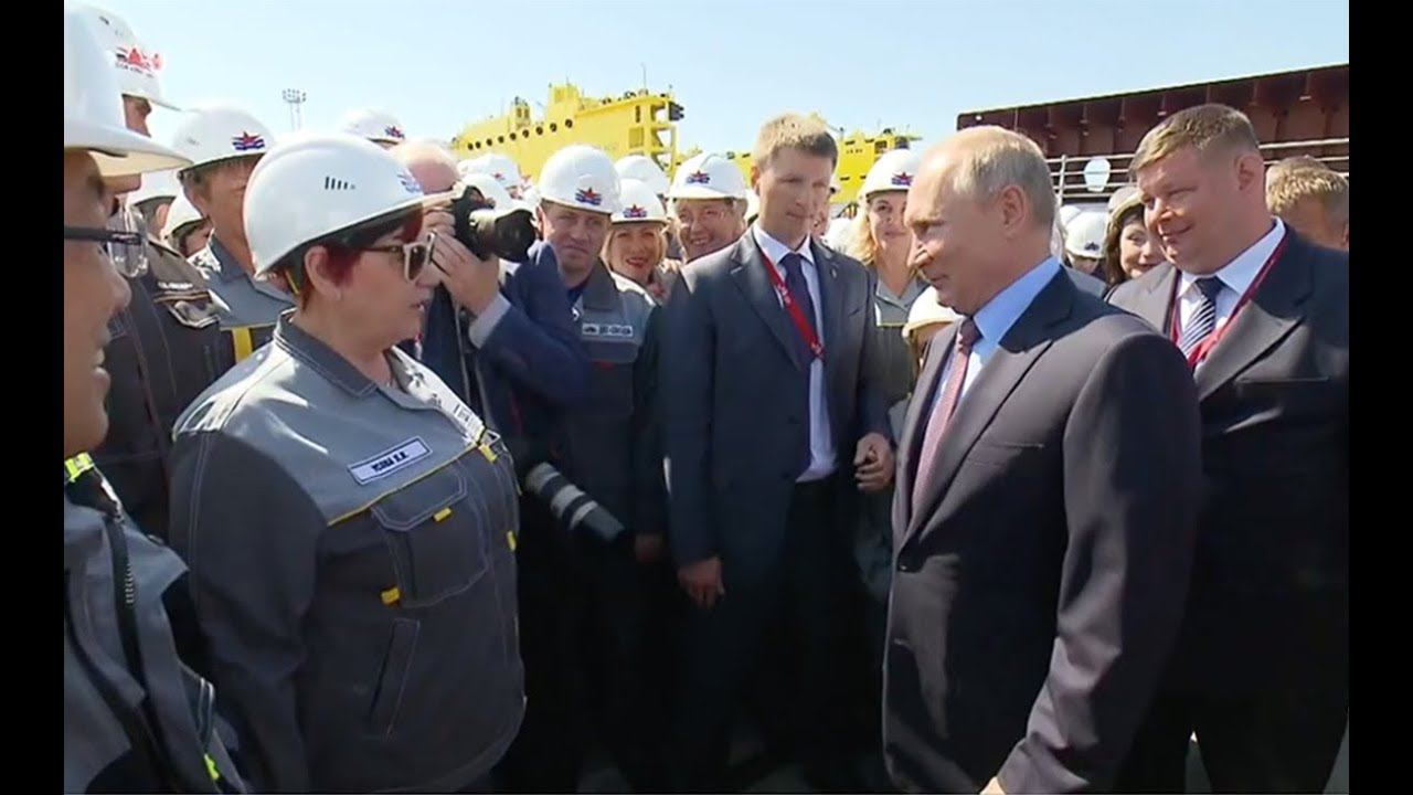 Путин не поверил сказавшей о низкой зарплате сотруднице «Звезды» смотреть онлайн