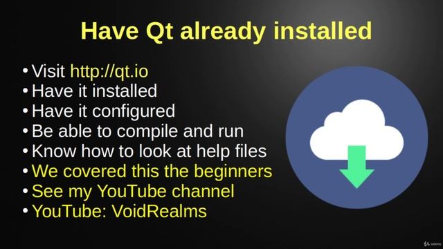19. Have Qt installed