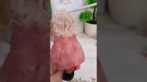 Из чего делают волосы для ватной игрушки?