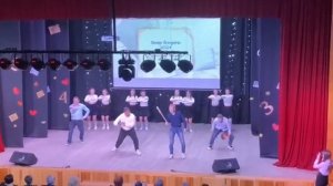Танец учителей и учеников Вечер встречи 2024