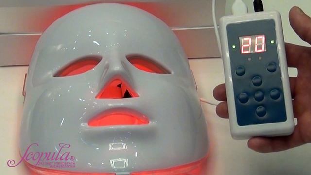 LED маска для фотобиомодуляции лица | Scopula.ru смотреть онлайн