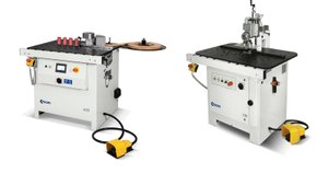 Minimax T 20 - фрезерный cтанок для снятия свесов кромки