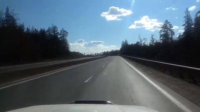 31. Мы провожаем племянника .Едим по ф/ трассе . #4 Обзор дороги по ул. Курчатова. смотреть онлайн