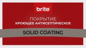 Покрытие декоративное Brite Solid Coating