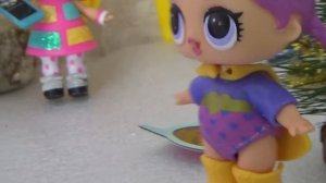 НОВЫЙ ГОД В БАССЕЙНЕ С КУКЛАМИ ЛОЛ СЮРПРИЗ! #куклы #ЛОЛ сюрприз #Мультики lol