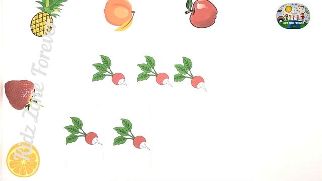 Learn numbers,fruits and vegetables for kids.Учим цифры,фрукты и овощи на английском для детей