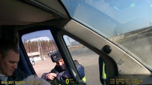 Остановка ДПС для проверки документов.