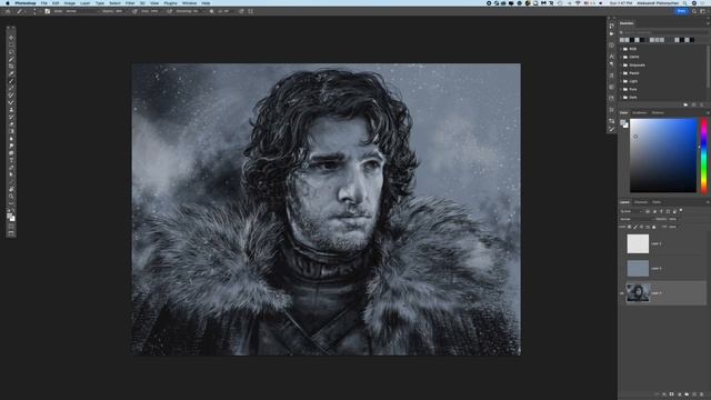 Photoshop Timelapse - to Improve drawing skills смотреть онлайн