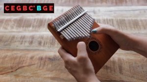 Stranger Things Soundtrack (Kalimba Tutorial)