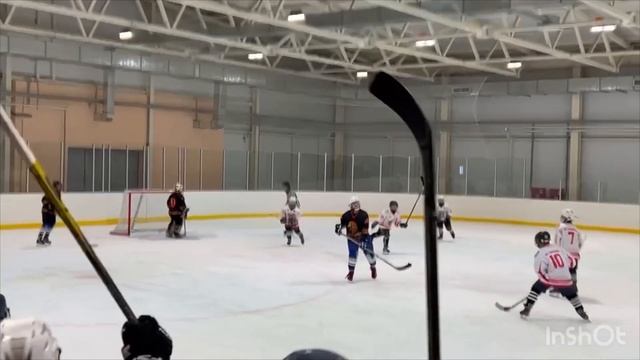 Хоккей в Ковернино. Горизонт-Ястребы.